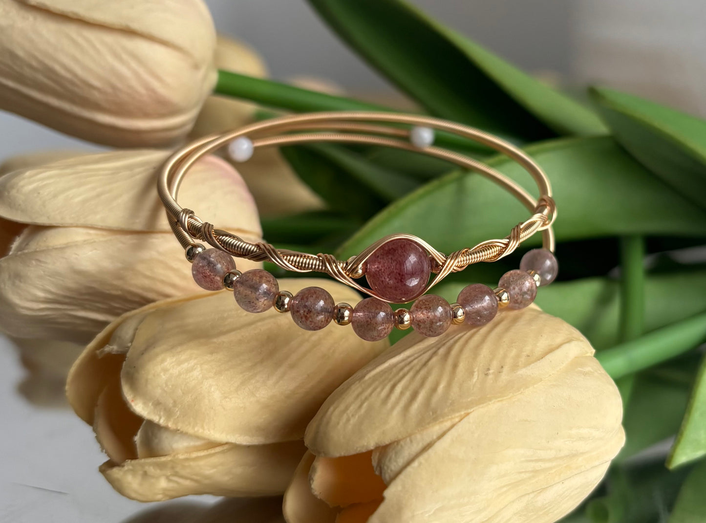 Strawberry soft bangle