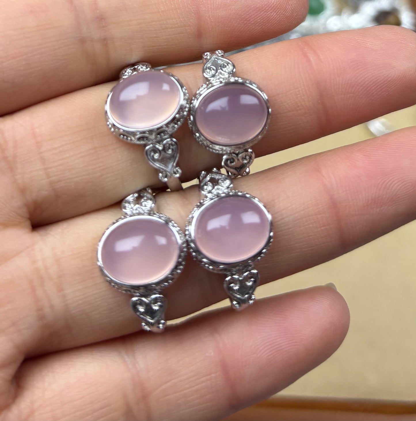 Rose Quartz Ring